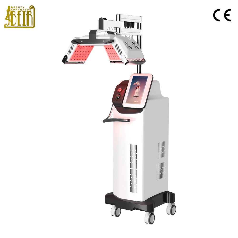 660nm diode Laser hair regrowth machine touch screen